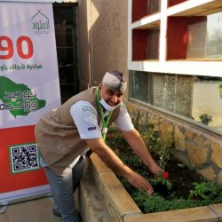 ‏رواد كشافة محافظة المجمعة يشاركون في مبادرة ‎بلدية روضة سدير