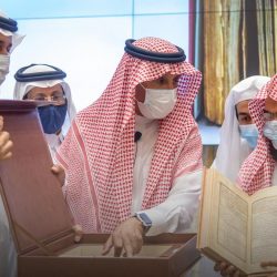 سمو أمير منطقة الباحة يستقبل رئيس نادي قلوة الرياضي