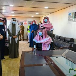 سمو محافظ حفر الباطن يستقبل مدير الدفاع المدني بالمحافظة