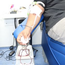 إعلاميون وفنانيون يشركون فى حملة التبرع بالدم الجمعيةالخيرية لصعوبات التعلم تنظم حملة للتبرع بالدم