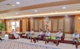 معالي مدير جامعة المجمعة يلتقي بنائب رئيس جمعية الكشافة العربية السعودية