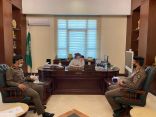 محافظ خميس مشيط يستقبل مدير شرطة المحافظة