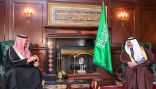 أمير تبوك يستقبل سفير مملكة البحرين لدى المملكة