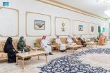  أمير الحدود الشمالية يتسلّم التقرير السنوي لنادي ريادة الأعمال بالمنطقة