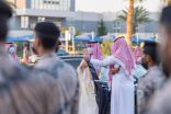 أمير منطقة الجوف يستهل جولته التفقدية لمحافظات المنطقة بتفقد قيادة حرس الحدود بالقريات