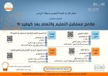 تعليم الرياض ينفذ الملتقى العلمي( ملامح مستقبل التعليم والتعلم بعد كوفيد 19)