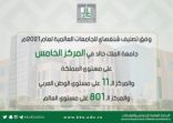 جامعة الملك خالد تدخل تصنيف شنغهاي للمرة الأولى