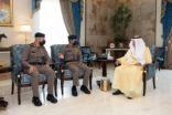 الفيصل يستقبل مدير شرطة مكة وقائد قوات أمن الطرق