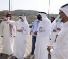 “القويحص” يتفقَّد أعمال معالجة التشوه البصري