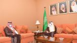 أمير تبوك يستقبل سفير خادم الحرمين الشريفين لدى الأردن
