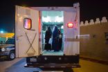 شرطة الرياض تعرض “سيدة مسرح الجريمة”