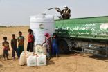 مركز الملك سلمان للإغاثة يواصل تنفيذ مشروع الإمداد المائي والإصحاح البيئي بمحافظة حجة اليمنيةحجة