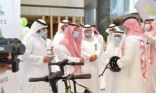 معالي رئيس جامعة “المؤسس” يدشن خدمة التنقل في الجامعة بواسطة الدراجات الكهربائية “سكوتر”