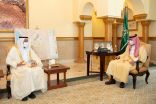 أمير منطقة مكة المكرمة بالنيابة يستقبل معالي وزير الحج والعمرة الدكتور توفيق الربيعة