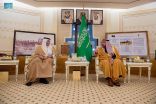 أمير القصيم يستقبل وزير النقل والخدمات اللوجستية.