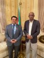 السفير السودان بالقاهرة يلتقي النائب أحمد سمير زكر ويؤكد أن العلاقات المصرية السودانية علاقات أزلية ووثيقة