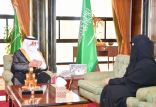سمو أمير منطقة تبوك يستقبل عضو مجلس الشورى الدكتورة أميرة البلوي
