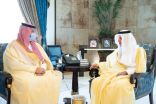 أمير منطقة مكة المكرمة يستقبل رئيس الهيئة العامة للموانئ المعُين حديثًا