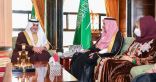  أمير تبوك يلتقي بمعالي نائب رئيس هيئة حقوق الإنسان