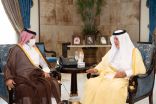 أمير منطقة مكة المكرمة يستقبل القنصل العام لدولة قطر