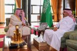 أمير منطقة تبوك يستقبل الرئيس التنفيذي لنيوم المهندس نظمي النصر