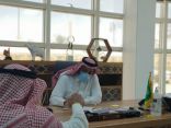 أمين الحدود الشمالية يتفقد سير العمل بمقر الأمانة
