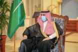 سمو أمير منطقة الجوف يستقبل رئيس النادي الأدبي والمشاركين في ندوة “القيم الوطنية”
