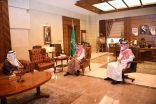 سمو محافظ جدة يستقبل مدير عام فرع وزارة الخارجية بمنطقة مكة المكرمة