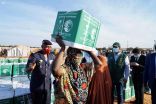 فريق مركز الملك سلمان للإغاثة يوزع أكثر من 23 طنًا من المواد الغذائية للمتضررين من الفيضانات في النيجر