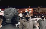 الجهات الأمنية بحفر الباطن تتابع تطبيق الإجراءات الاحترازية بالمحافظة