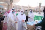 الرئيس العام لشؤون الحرمين يتفقد تطبيق الإجراءات الاحترازية والتدابير الوقائية بالمسجد النبوي