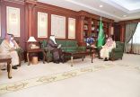 سمو أمير جازان يستقبل رئيس القطاع الجنوبي بشركة المياه الوطنية