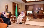 سمو محافظ جدة يستقبل مدير عام فرع هيئة الهلال الأحمر بمنطقة مكة المكرمة