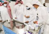 الشيخ السديس يدشن عربات مياه زمزم
