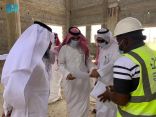 أمين منطقة نجران يتفقد المشروعات والخدمات البلدية بمركز سلطانة