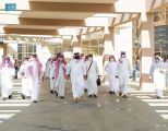 سمو أمير عسير يتفقد المشروعات المنجزة في المدينة الجامعية