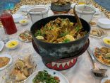 “الرقش” من العادات العريقة لأهالي نجران على سفرة الإفطار في رمضان