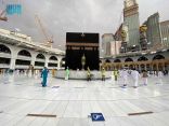 الإدارة العامة للشؤون الفنية والخدمية بشؤون الحرمين ترفع استعداداتها للحالات المطرية