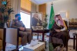 سمو الأمير فهد بن تركي بن فيصل يطلع على الجهود الأمنية بمنطقة القصيم