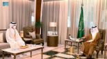 سمو أمير الشرقية يستقبل القائم بأعمال دولة قطر
