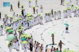 الشؤون الإسلامية توزع أكثر من 14 ألف مظلة شمسية للمعتمرين في آخر جمعة من رمضان ضمن مبادرة “ظل ووقاية”