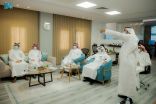 رئيس جامعة القصيم يُدشن نظام إدارة الأصول بالإدارة العامة للصيانة والخدمات