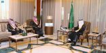 سمو أمير الشرقية يستقبل محافظ هيئة الزكاة والجمارك