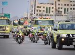 الدفاع المدني يرفع جاهزيته في مشعر منى لاستقبال حجاج بيت الله الحرام