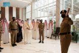 سمو أمير منطقة مكة المكرمة يستقبل أئمة وخطباء المسجد الحرام ويتفقد عدداً من المواقع بمشعر منى