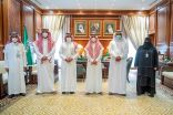 سمو نائب أمير منطقة حائل يستقبل مدير فرع جمعية “إعلاميون” بالمنطقة