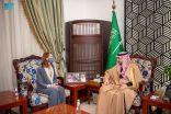 سمو أمير منطقة الجوف يستقبل نائبة السفير البريطاني