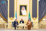 صدور بيان مشترك في ختام زيارة رئيس جمهورية أوزبكستان للمملكة