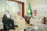 سمو نائب أمير الشرقية يستقبل المشرف العام على جمعية البر