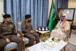 سمو الأمير تركي بن هذلول يستقبل مدير شرطة المنطقة